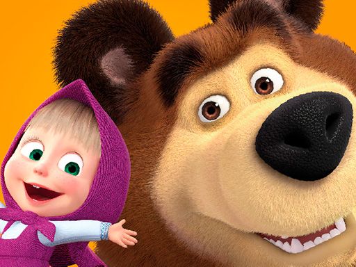 Masha and the Bear: Meadows | On PikaGoo you can play free online games ...